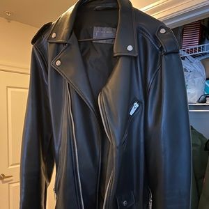 Men’s Zara Biker Leather
